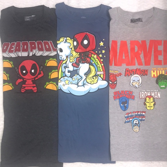 Marvel Other - SUPERHERO T -SHIRTS BUNDLES OF 3